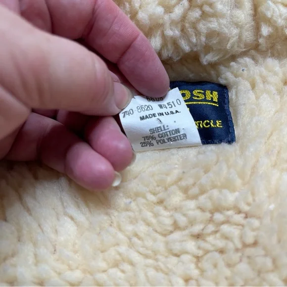 Vintage Oshkosh B’Gosh Corduroy Sherpa Lined Jacket